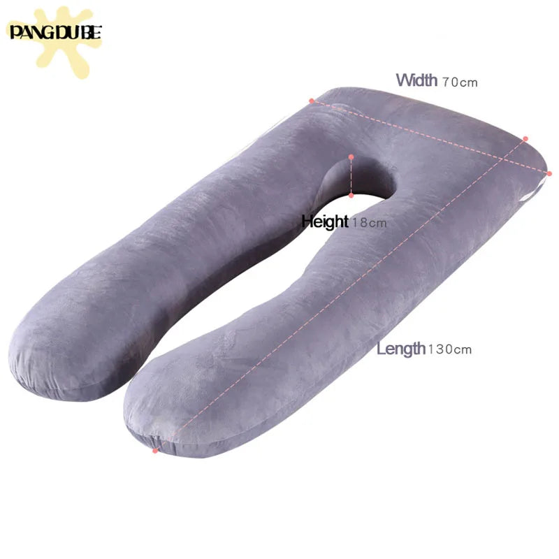 MomNest™ Full Body Pregnancy Pillow – Ultimate Comfort & Pain Relief