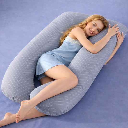 MomNest™ Full Body Pregnancy Pillow – Ultimate Comfort & Pain Relief